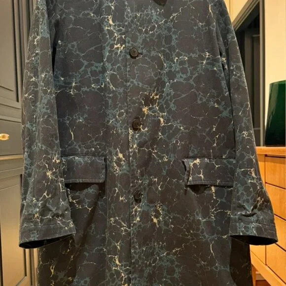 Dries Van Noten Multicolour Cotton Men’s Coat – Size 46 FR | Designer Outerwear - Picture 2 of 10